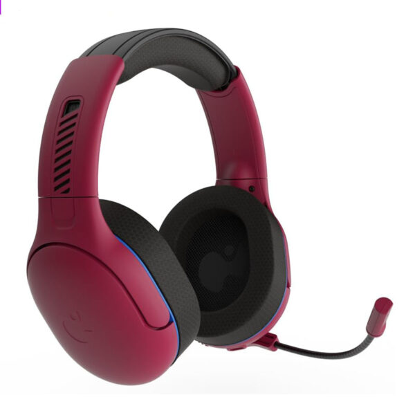PDP AIRLITE Pro Wireless Headset with Mic for PS5, PS4, PC - Cosmic Red