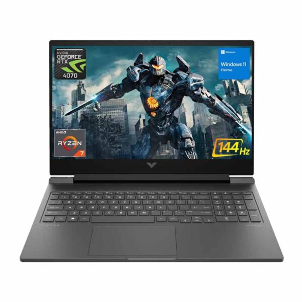 HP Newest Victus 16.1 Ryzen 7 RTX 4070 Extreme Gaming Laptop, 16.1" FHD 144Hz, AMD Ryzen 7 8845HS (Beats i7-1355U), NVIDIA GeForce RTX 4070, 64GB DDR5 RAM, 2TB SSD, HDMI, Wi-Fi 6, Windows 11 Home